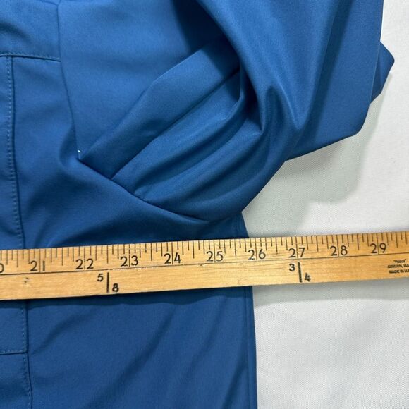 Calvin Klein Men’s Large Blue Water‑Resistant Shell Jacket Windbreaker Coat - Picture 7 of 8